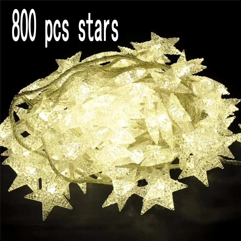 800 звездочек водостойкие частицы пятиконечные звезды стильные для