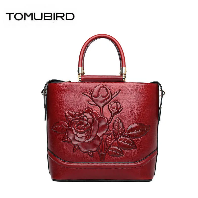 TOMUBIRD 2019 новая улучшенная кожаная тисненая дизайнерская известная Брендовая