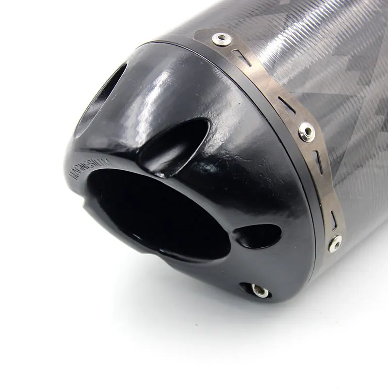Универсальная выхлопная труба для мотоцикла Akrapovic CNC алюминиевый сплав Escape Moto Two