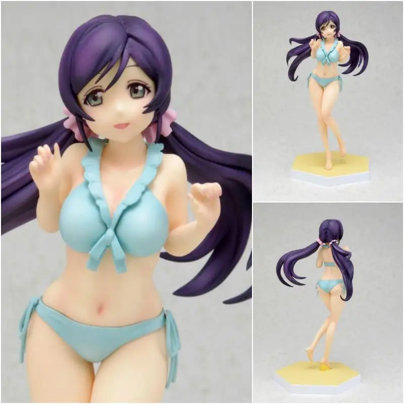 Аниме Love Live! Школьный Idol проект волна пляж Queens Tojo Nozomi купальник сексуальный ПВХ
