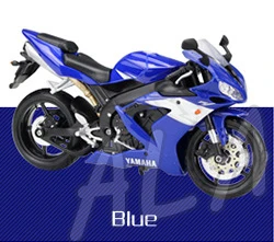 1:12 Масштаб, новинка, YAMAHA, YZF-R1, металлическая литая модель, мотоцикл, гоночные автомобили, игрушки для мальчиков, автомобиль Moto GP, коллекция - Цвет: 31102 Blue