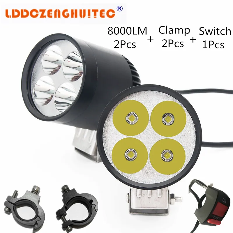 LDDCZENGHUITEC одобренные продукты безопасности мотоцикла светодиодная лампа 40w 8000LM |