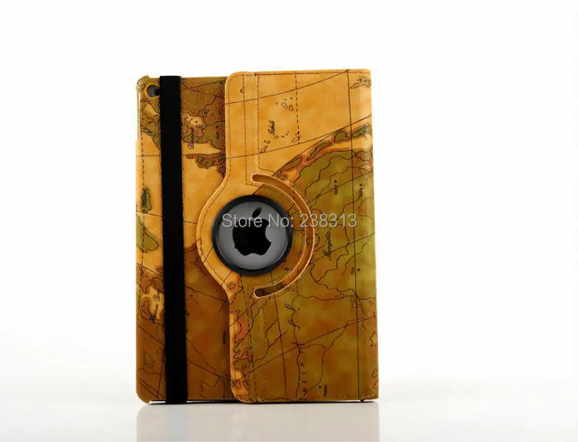 Вращающийся защитный чехол с поворотом на 360 градусов из искусственной кожи