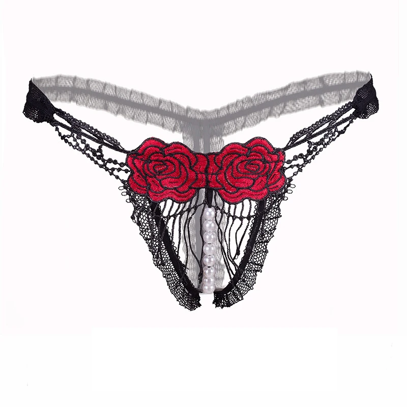 Женское сексуальное нижнее белье Эротические трусики открытая промежность