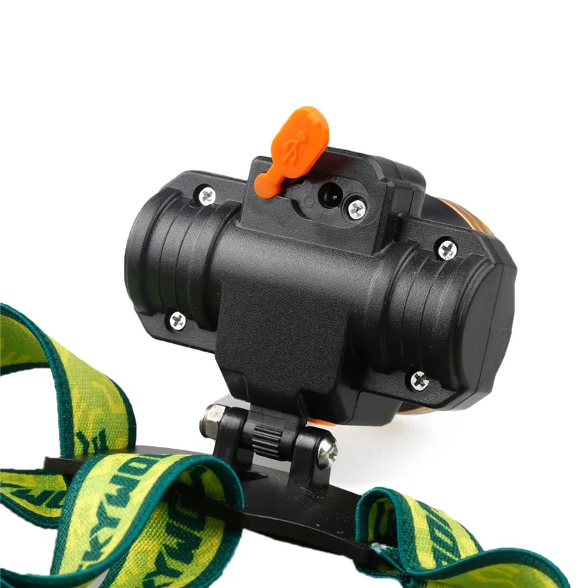 Супер 3500LM CREE XPE светодиодный головной светильник 1800 мА/ч Перезаряжаемые USB 170215|headlamp headlight|led headlamp headlightled |