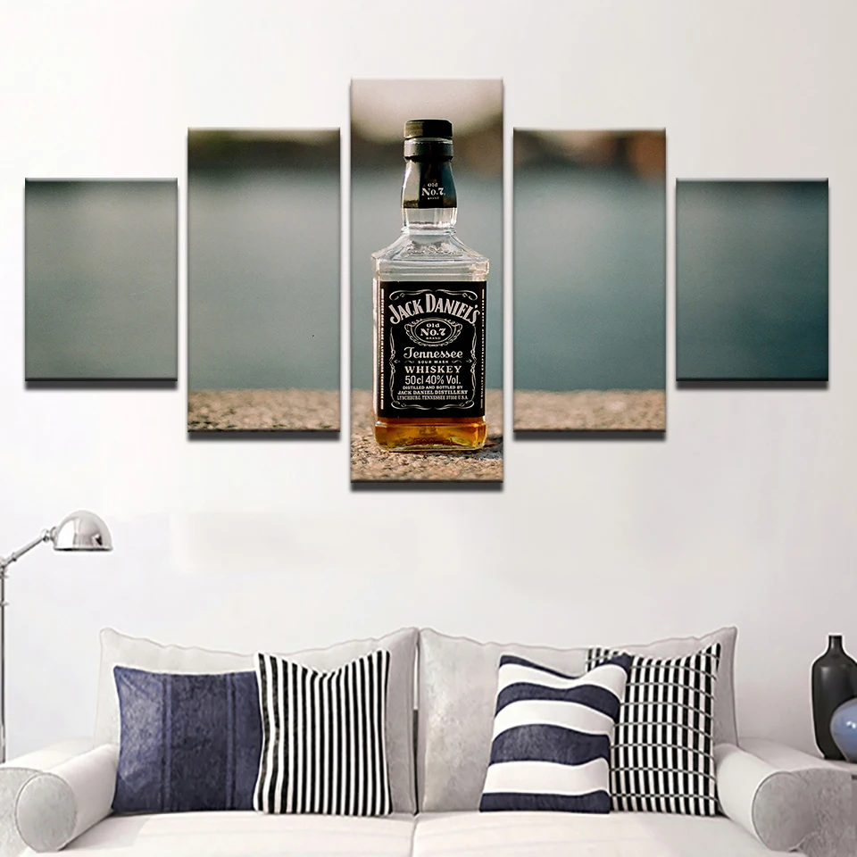 Винный виски река черный DrunkCanvas принты настенные художественные Рамки домашний