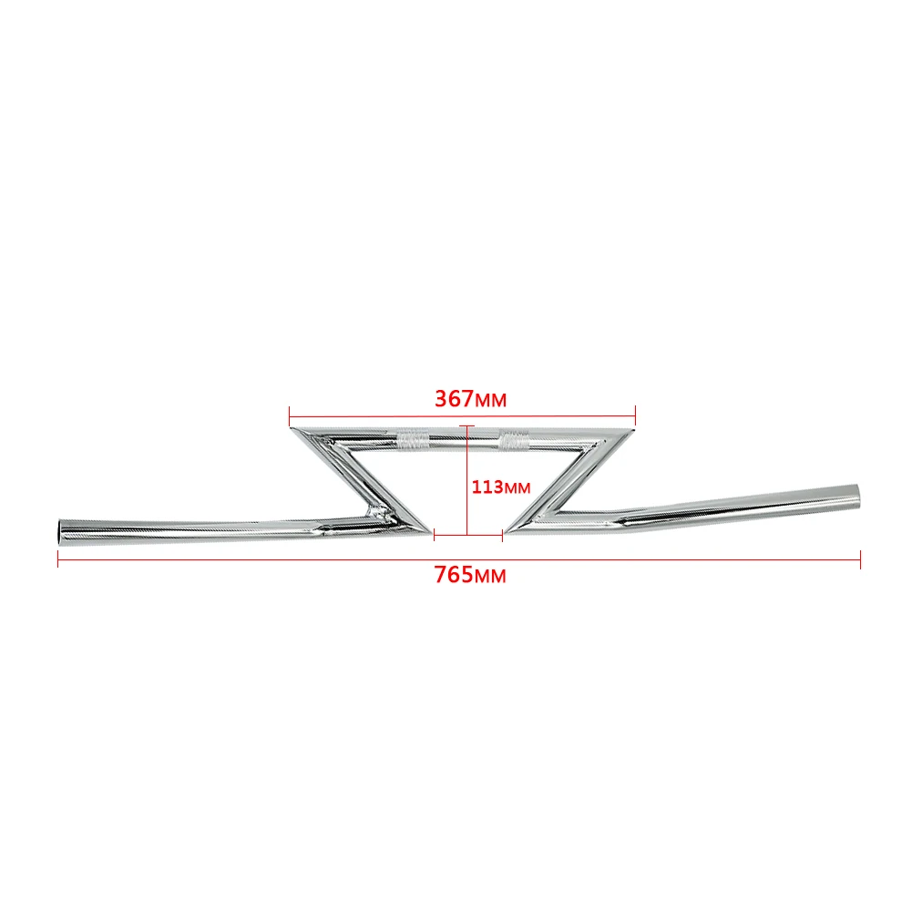 1" Z Bar Drag Handle Bars for Harley Dyna Wide Glide FXDWG Street Bob FXDBP Super Sportster Touring Softail 25MM Handlebar | Автомобили