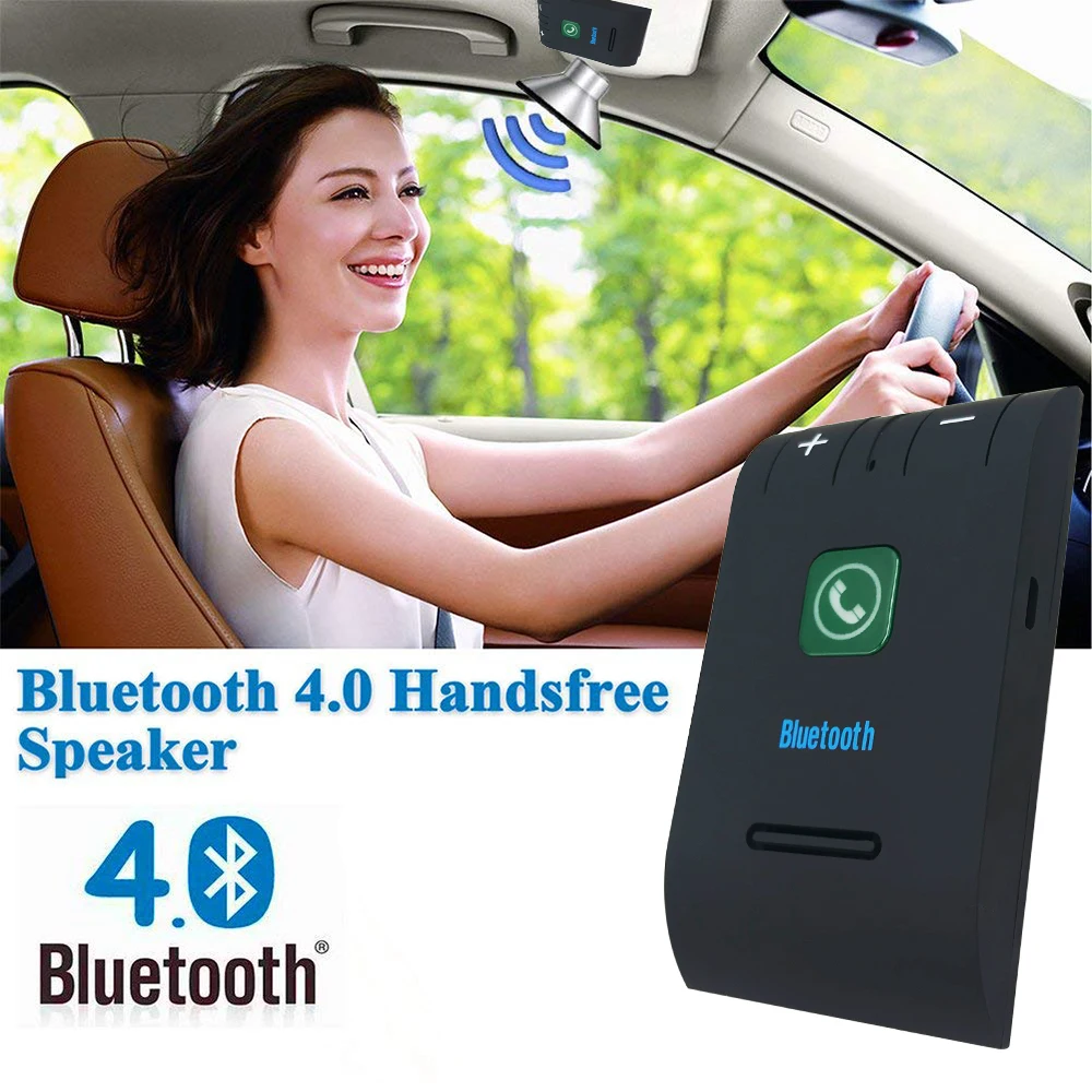 DDHAO Multipoint Громкая 4 0 + EDR Беспроводной Bluetooth Hands Free Car Kit MP3 музыкальный плеер для