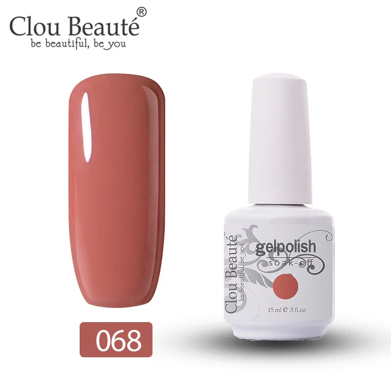Clou Beaute 15 мл 47 цветов Гель-лак УФ-лак Полупостоянный лак Гель-лак для ногтей впитывающий Гибридный гвоздь художественный Гель-лак для ногтей