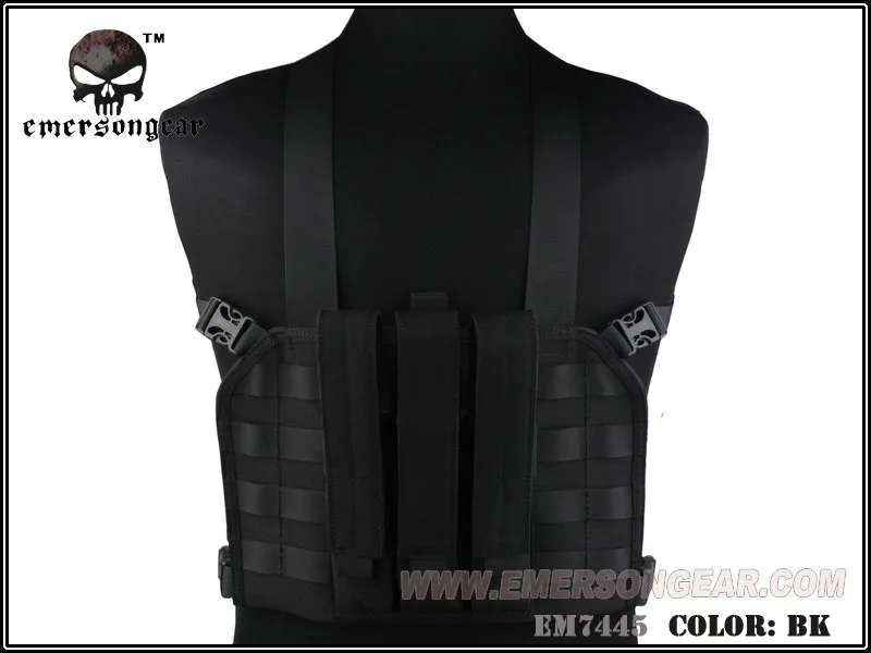 EMERSON MP7 тактическая нагрудная установка военный боевой жилет Molle EM7445|gear usb|gear anglegear
