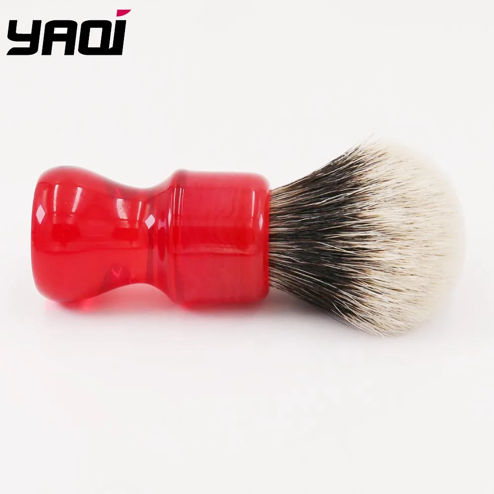 Yaqi Ruby двухполосная кисть для бритья из барсука мужчин|shaving brush|men shaving brushbadger hair |
