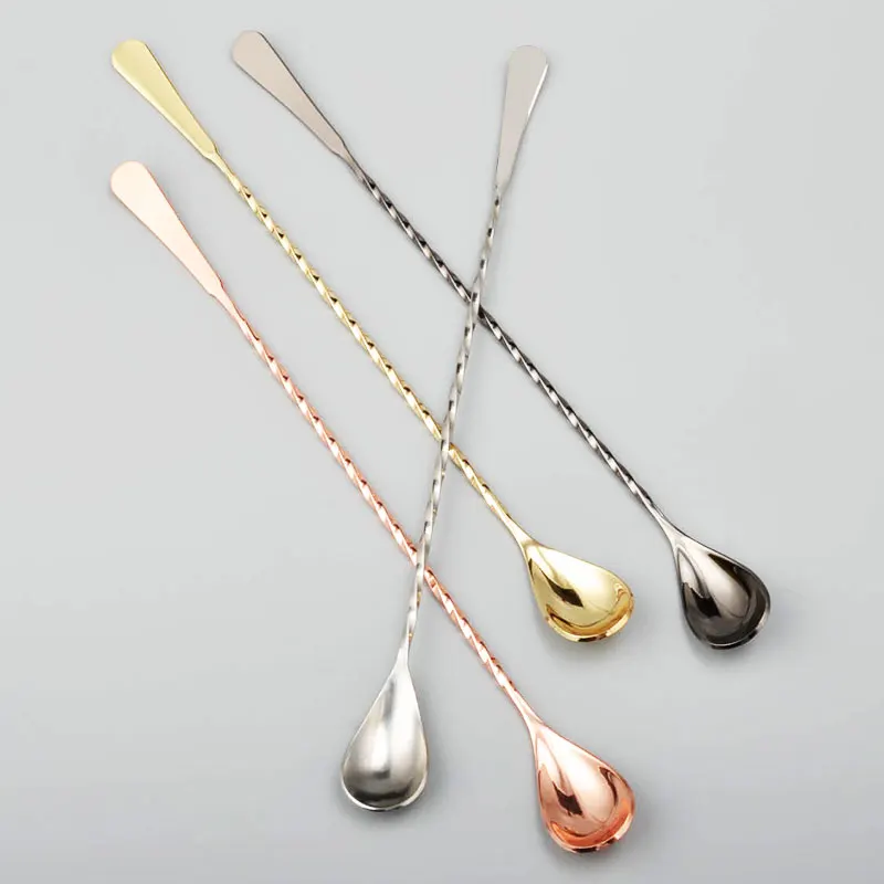 

Taiwan Hoffman fine thin long bar spoon bartender hoffman cocktail bar spoon