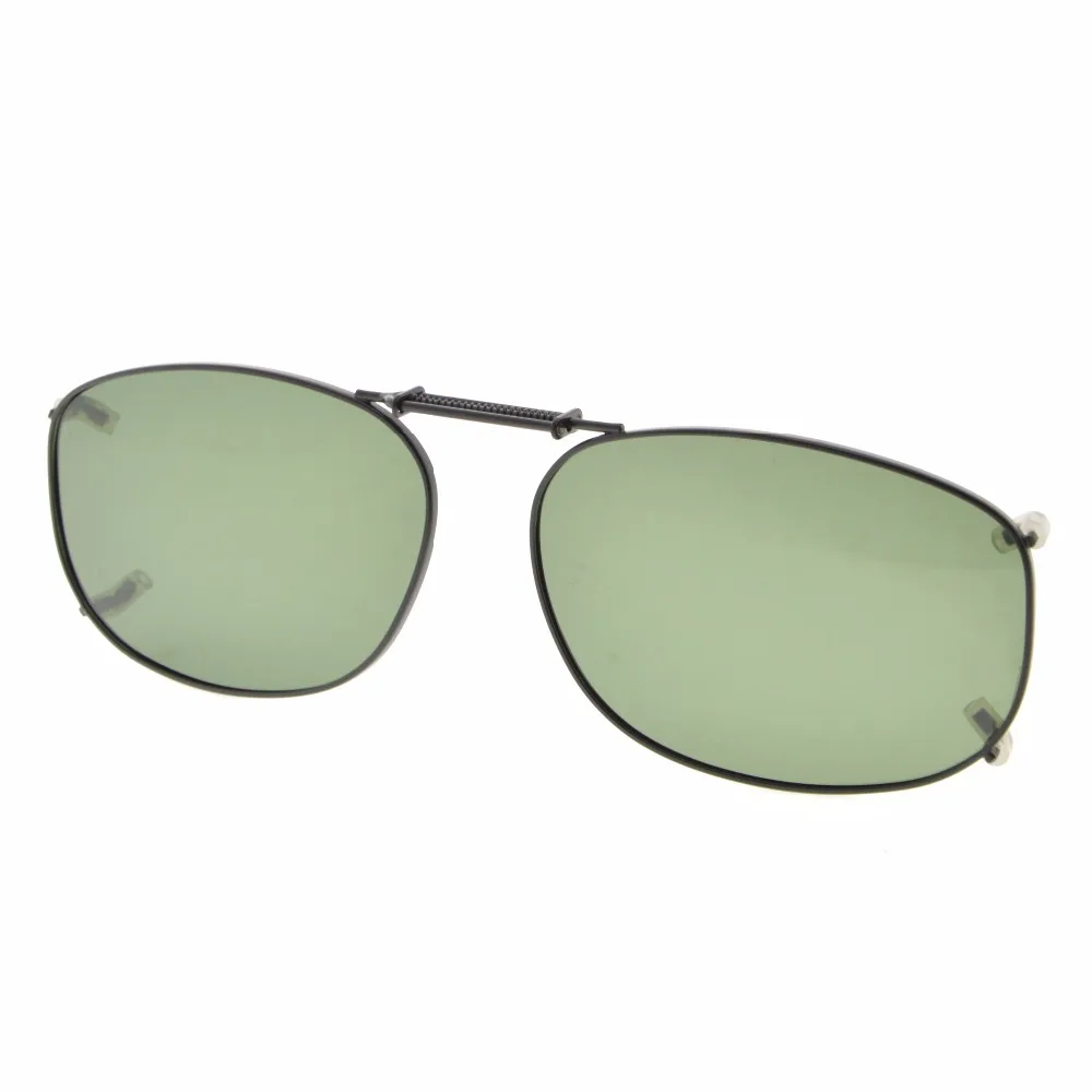 C89 очечник металлическая оправа поляризованные линзы клип на солнцезащитные