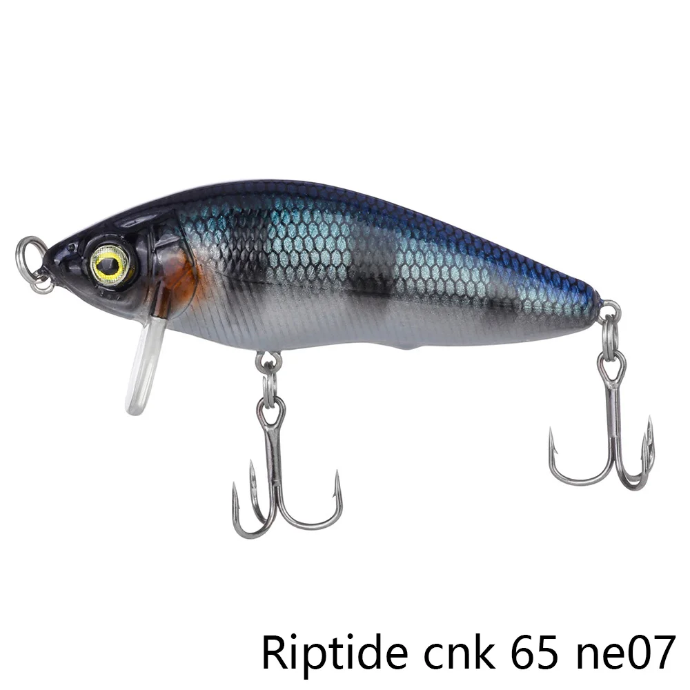 Riptide cnk 65 ne07 MAKEBASS 0,3 дюйма/унций кренкбейт приманка для рыбалки Плавающие жесткие наживки плавающие наживки лодка океан Topwater приманки рыболовные снасти - Цвет: Riptide cnk 65 ne07