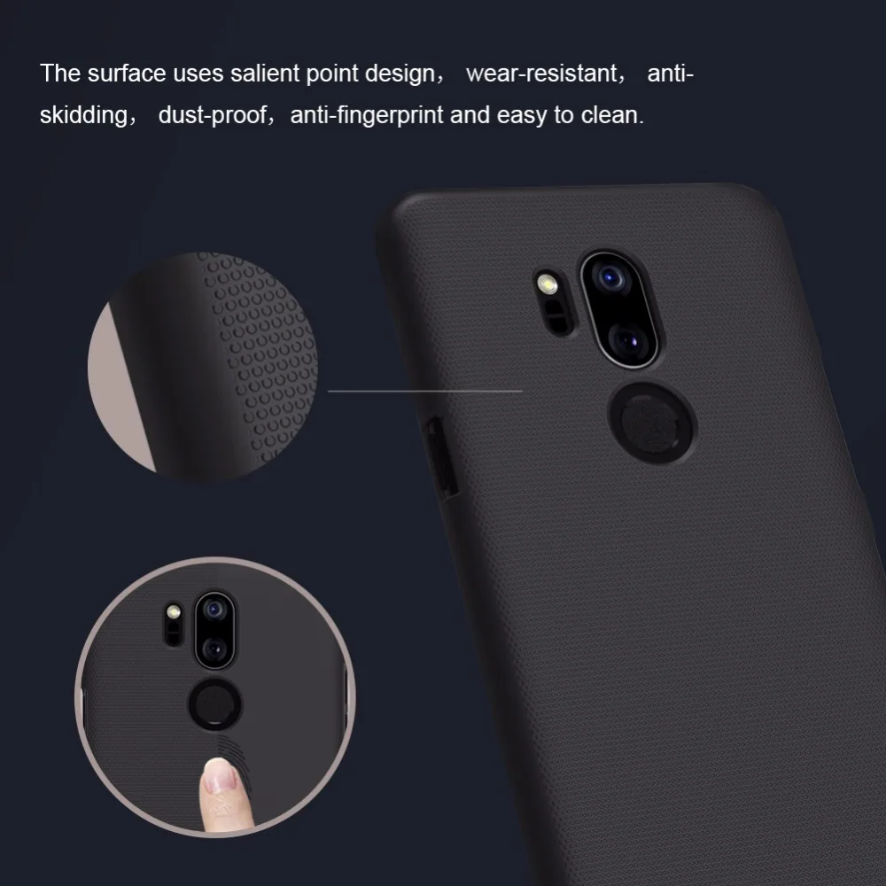 Чехол для LG G7 ThinQ NILLKIN супер матовый защитный жесткий чехол + розничная упаковка|lg