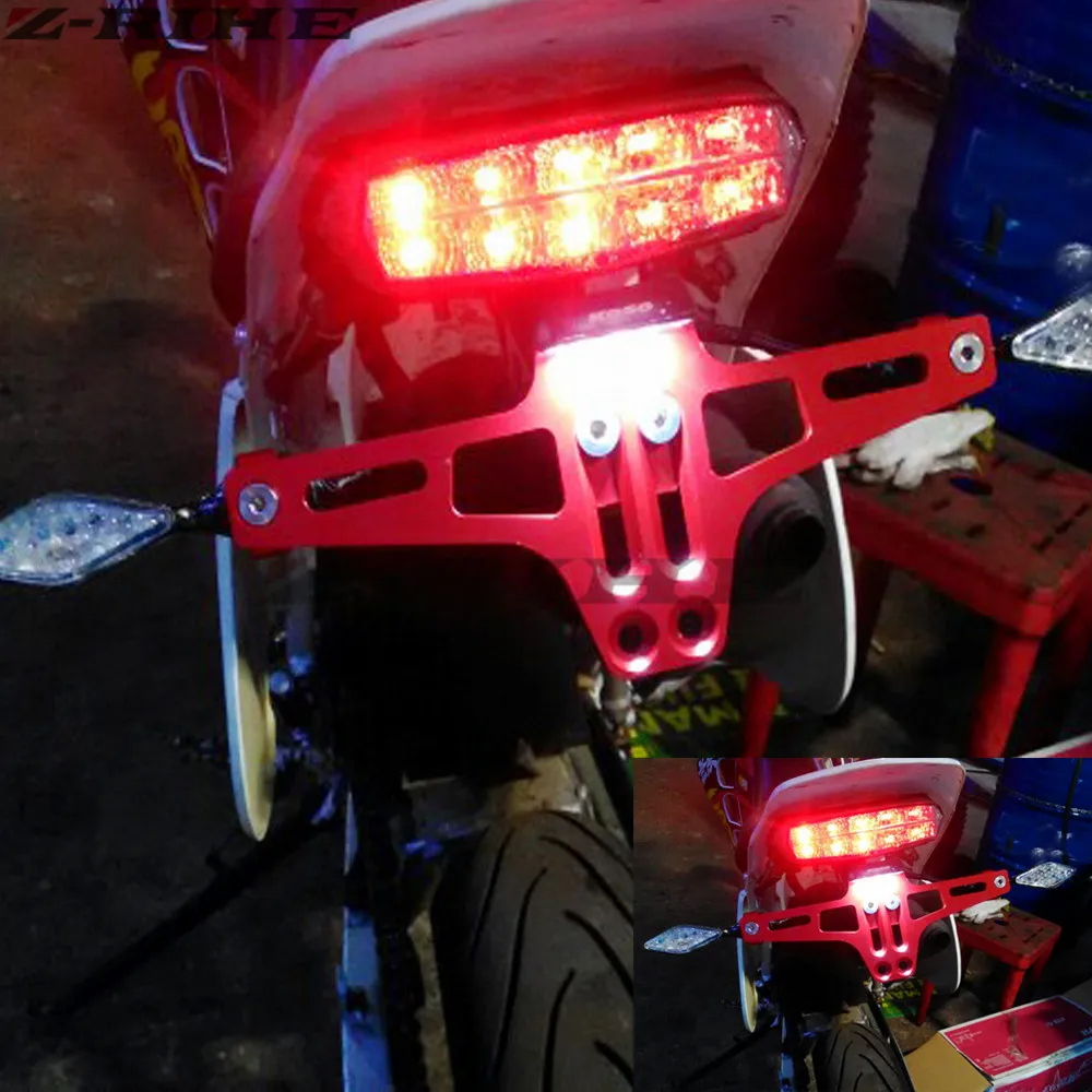 Подставка для номерного знака мотоцикла Kawasaki Z800 z750 z1000 EX ninja 250 300|ninja 250|250 ninjasports bike |