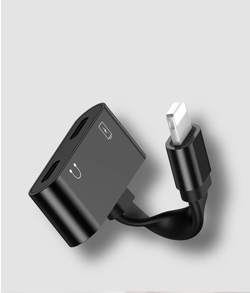 EtopLink аудио зарядный разветвитель для прослушивания песен адаптер Lightning 2 в 1
