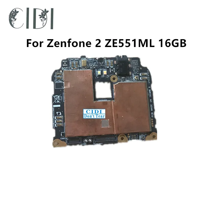 Материнская плата CIDI 16 Гб ПЗУ логическая схемы для ASUS ZenFone2 ZE551ML 1 8 ГГц Z3560 комплект