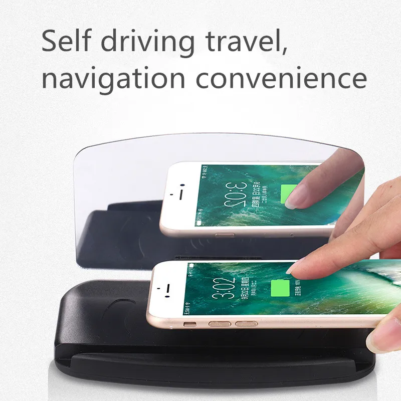 HUD высокой четкости дисплей навигации проектор Беспроводное зарядное устройство