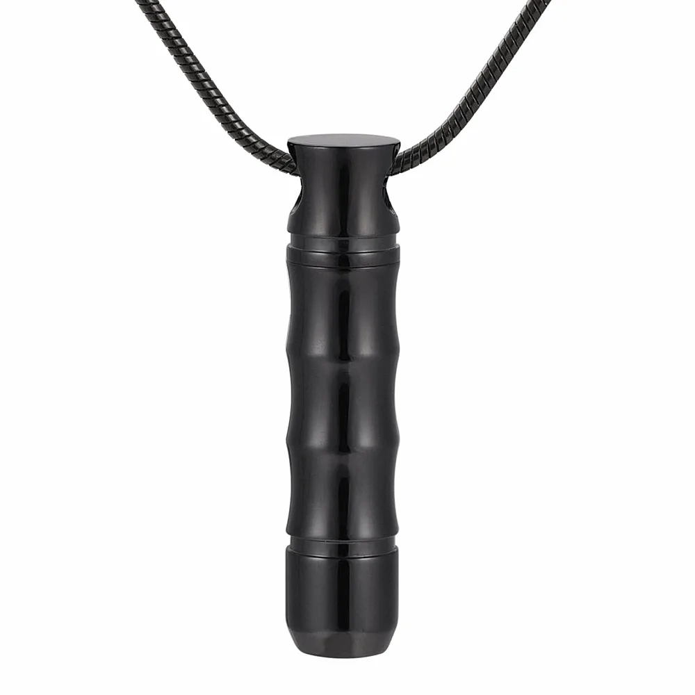 IJD9892 4 Color 316L Stainless Steel Memorial Urn Necklace for Ashes Personalized Keepsake Jewelry Cremation Pendant Women &amp Men |