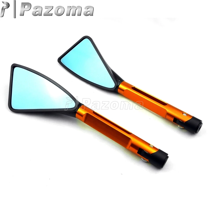 PAZOMA новый мотоцикл оранжевый и черный заднего вида Tomok с логотипом B-King для Suzuki