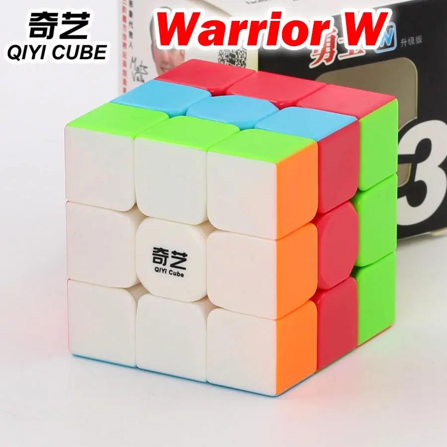 Головоломка магический куб QiYi Warrior W 3x3x3 3*3 333 скоростной без наклеек