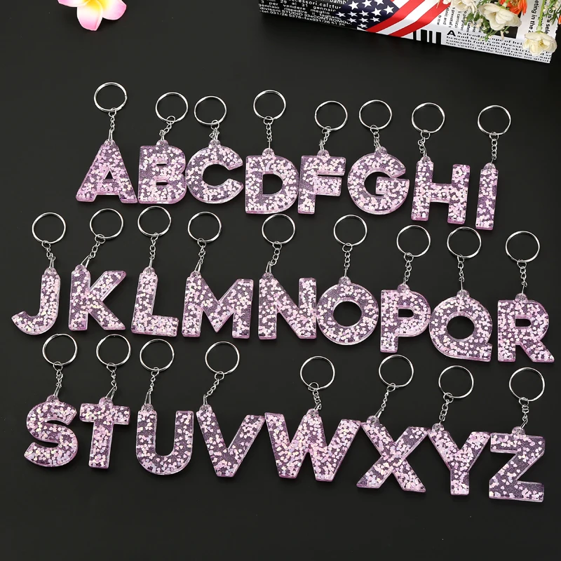 1 шт. женский брелок с надписью на английском языке|handbag charms|letter keychaincharms for handbags |