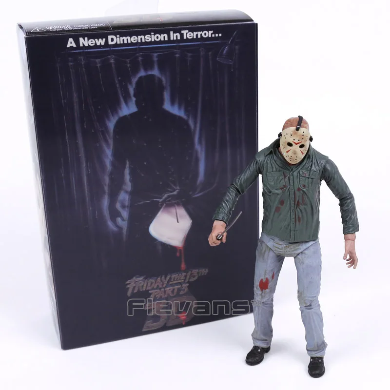 NECA часть 3 3D экшн фигурка Джейсона вурхеса Коллекционная модель игрушки|Игровые