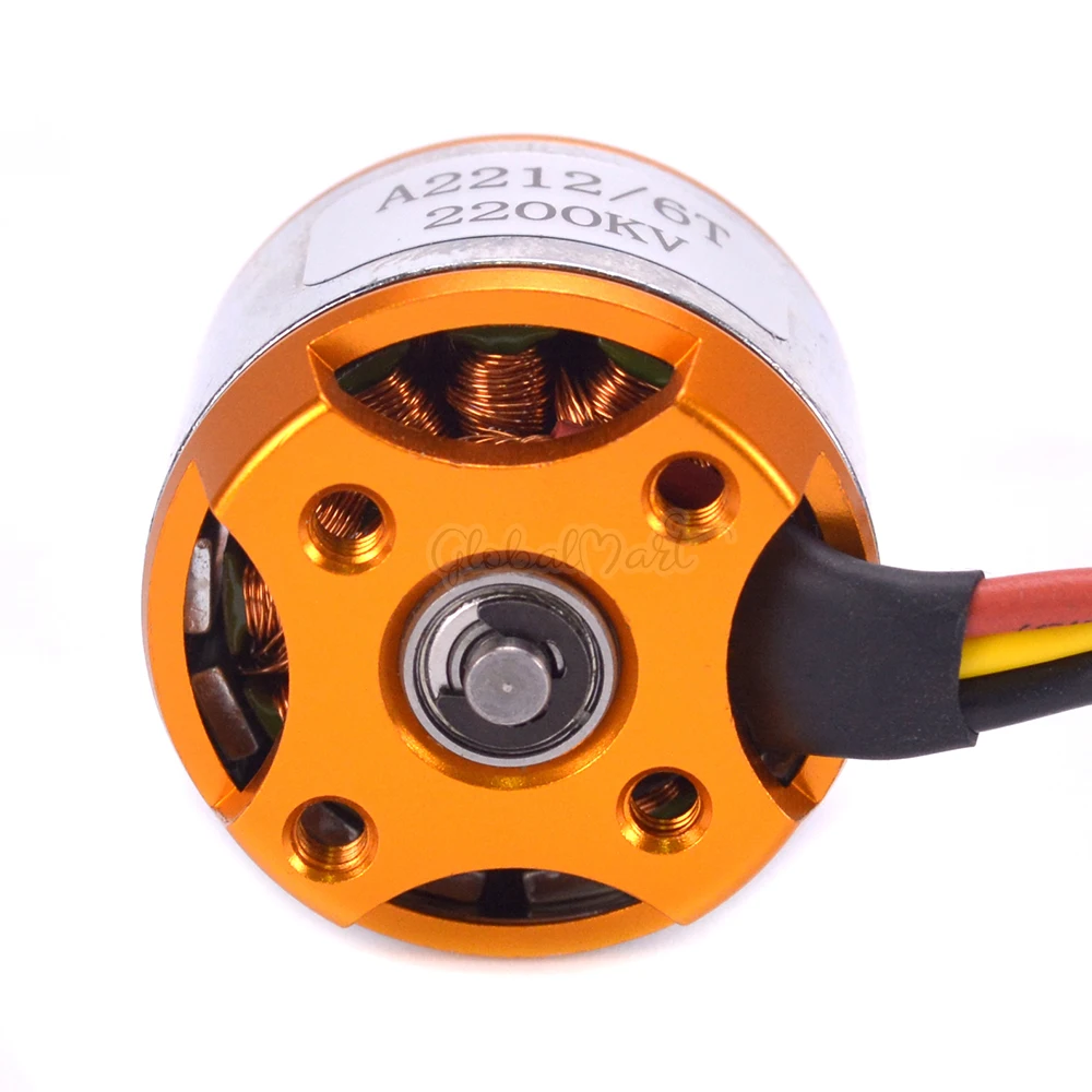 XXD A2212 2212 2200KV 6T бесщеточный мотор Outrunner 2 3S для радиоуправляемых самолетов