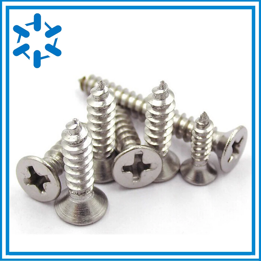 500 шт./лот саморез philips из нержавеющей стали с потайной головкой/микро-винт KA |