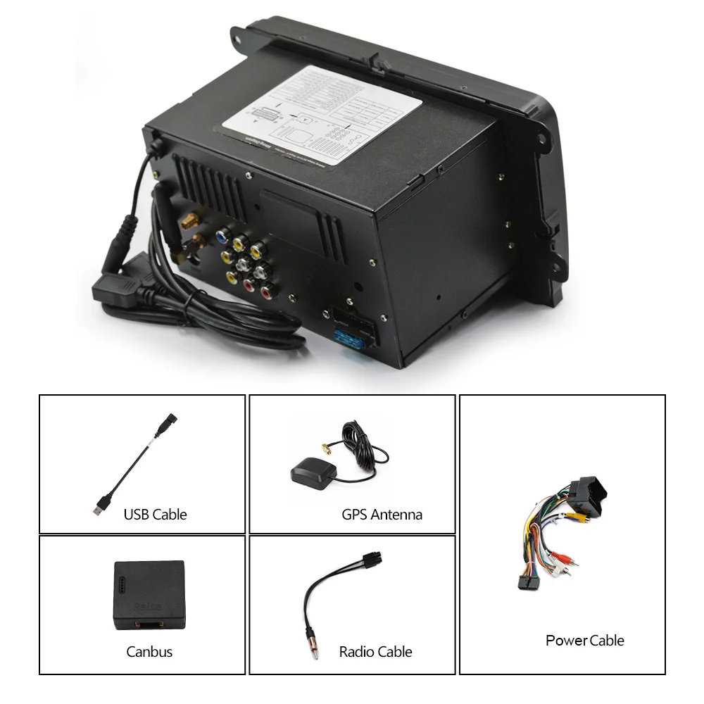 Универсальный 2 DIN Android Bluetooth Автомобильный плеер 9 дюймов сенсорный экран высокой