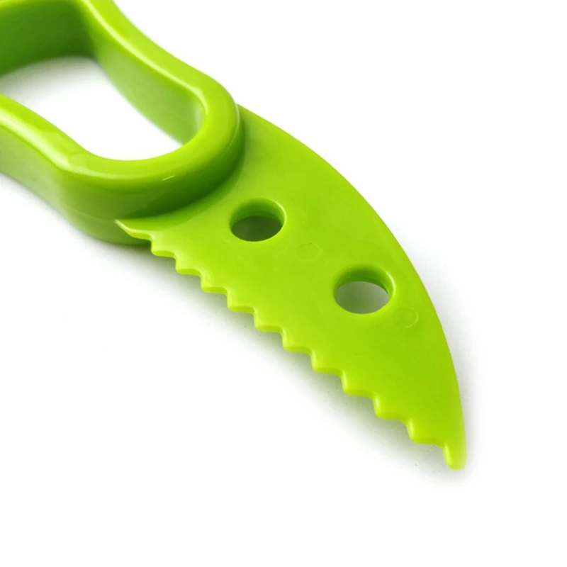 3 в 1 авокадо Slicer Ши нож для удаления сердцевины и нарезания масло Фруктовый резак