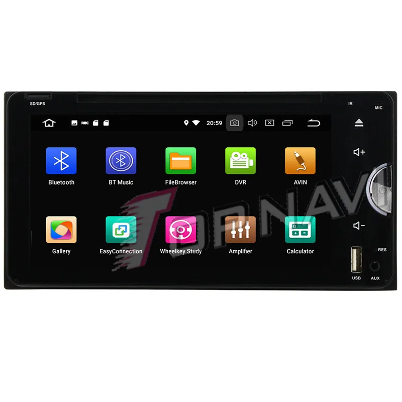 Автомобильный мультимедийный DVD-плеер TOPNAVI Octa Core Android 9 0 для Toyota Universal