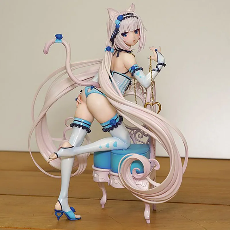 Anime Figure Native Nekopara Chocola &amp Vanilla 1/7 Scale PVC Action Sexy Girl Collection Model of Toys | Игрушки и хобби