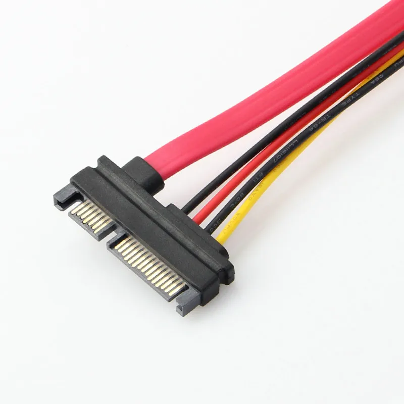 0 3 м Новый 22 контактный разъем для Женский 7 + 15 Pin SATA данных Мощность Combo удлинитель