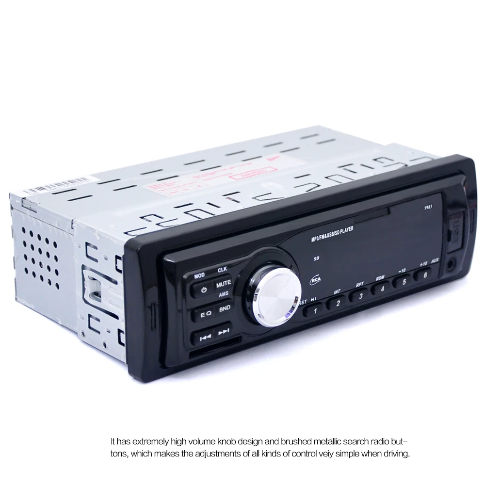 Многофункциональный автомобильный Радио DC12V автомобильный MP3-плеер WMA декодер доска автомобильный аудио плеер