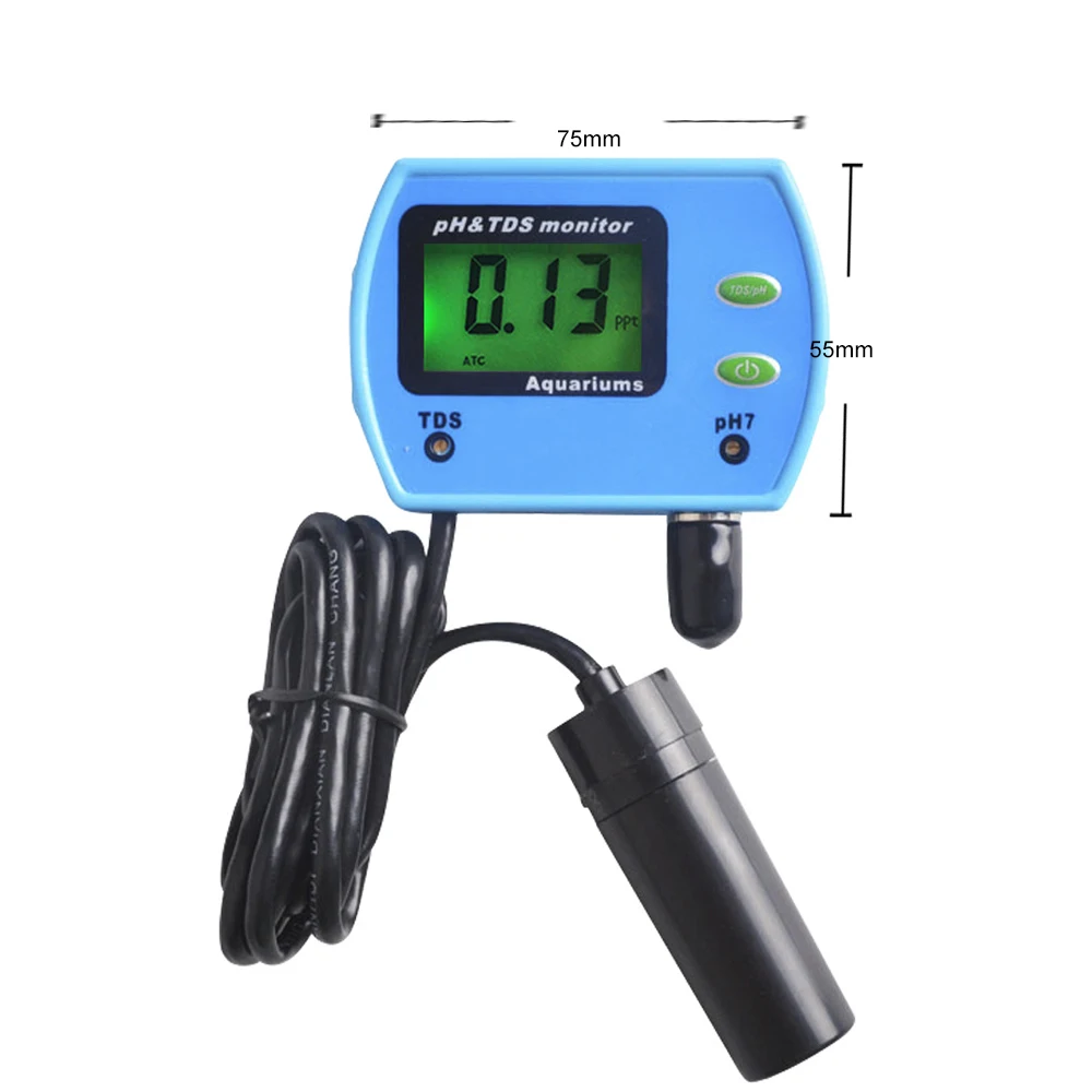PH тестер PH/TDS два в одном монитор качества воды измеритель температуры ручка
