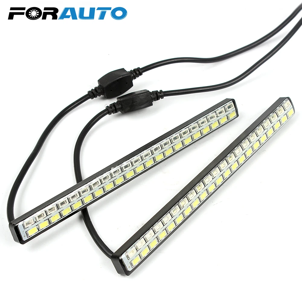 FORAUTO 2 шт. светодиодный автомобильный DRL 42 индикатор поворота постоянного тока 12 В