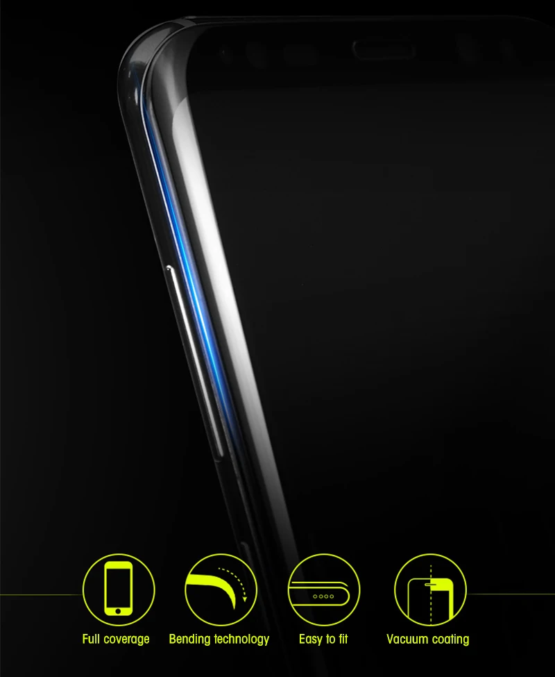 Защитная пленка для экрана Samsung Galaxy S9 S8 Plus S10 закаленное стекло с полным покрытием
