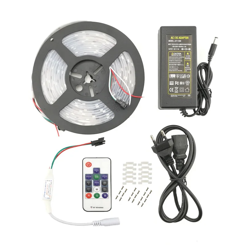 WS2811 IC RGB Светодиодная лента SMD5050 Fita de 5 м гибкая лампа мечты цвета для