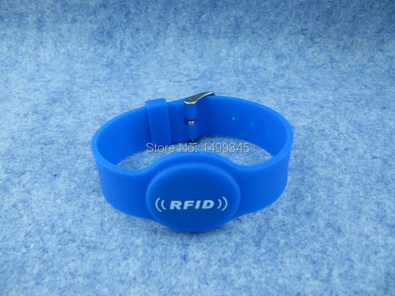 New arrival 100pcs EM4305 rfid 125KHz RFID Silicone Wristband Bracelet Waterproof ID Card wristband for Access Control | Безопасность и