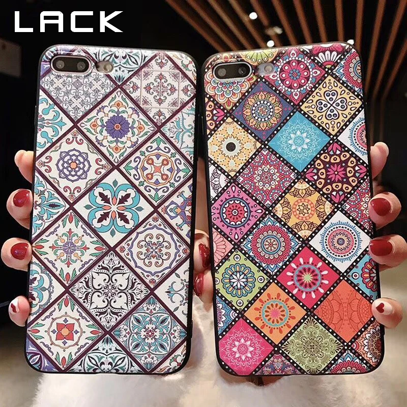 Чехол для телефона LACK в ретро стиле с геометрическим рисунком iphone 12 11Pro Max XS XR X 8 7 6S
