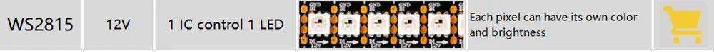 5 м DC12V SK6812(аналогичный WS2812b) 5050SMD RGBWW 4 в 1 60 светодиодов/Pisxels/m индивидуальный адресуемый светодиодные полосы IP30/IP65/IP67