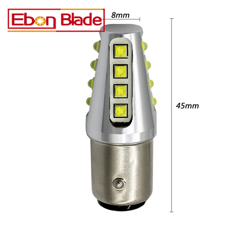 2 x P21/5 W XBD 80W Led красный белый желтый Bay15d 12V 24V 1157 супер яркий Canbus LED резервный стоп
