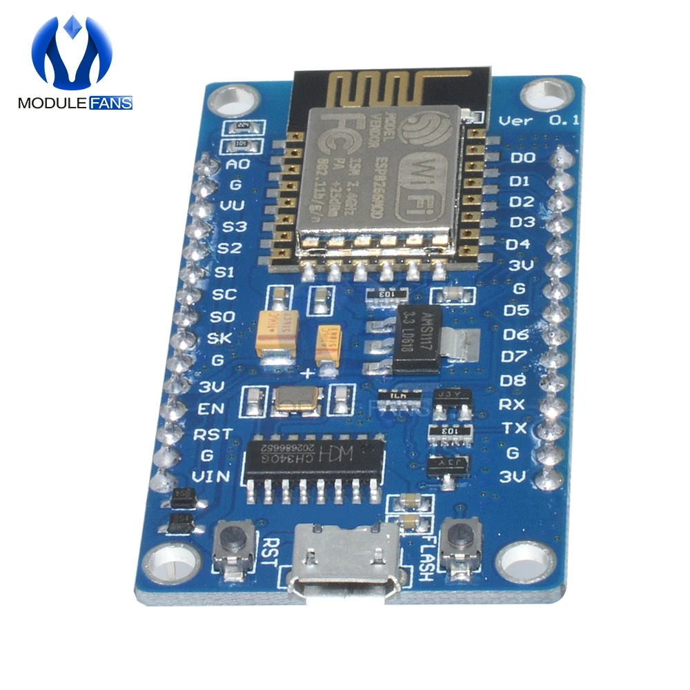 ESP8266 ESP-12F ESP-12E CH340G CH340 g NodeMcu V3 WI-FI антенна с беспроводным модулем PCB Совет по