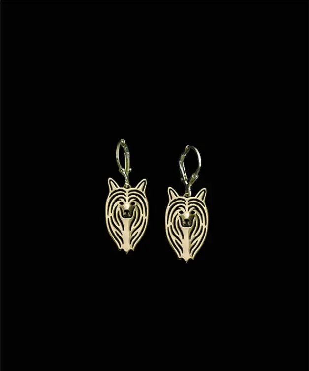 Уникальные полые китайские серьги-подвески ручной работы идея для подарка