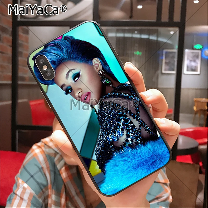 Cardi B геометрический узор чехол для мобильного телефона iphone 11 12 Pro 6S 6plus 7 7plus 8 8Plus X 5