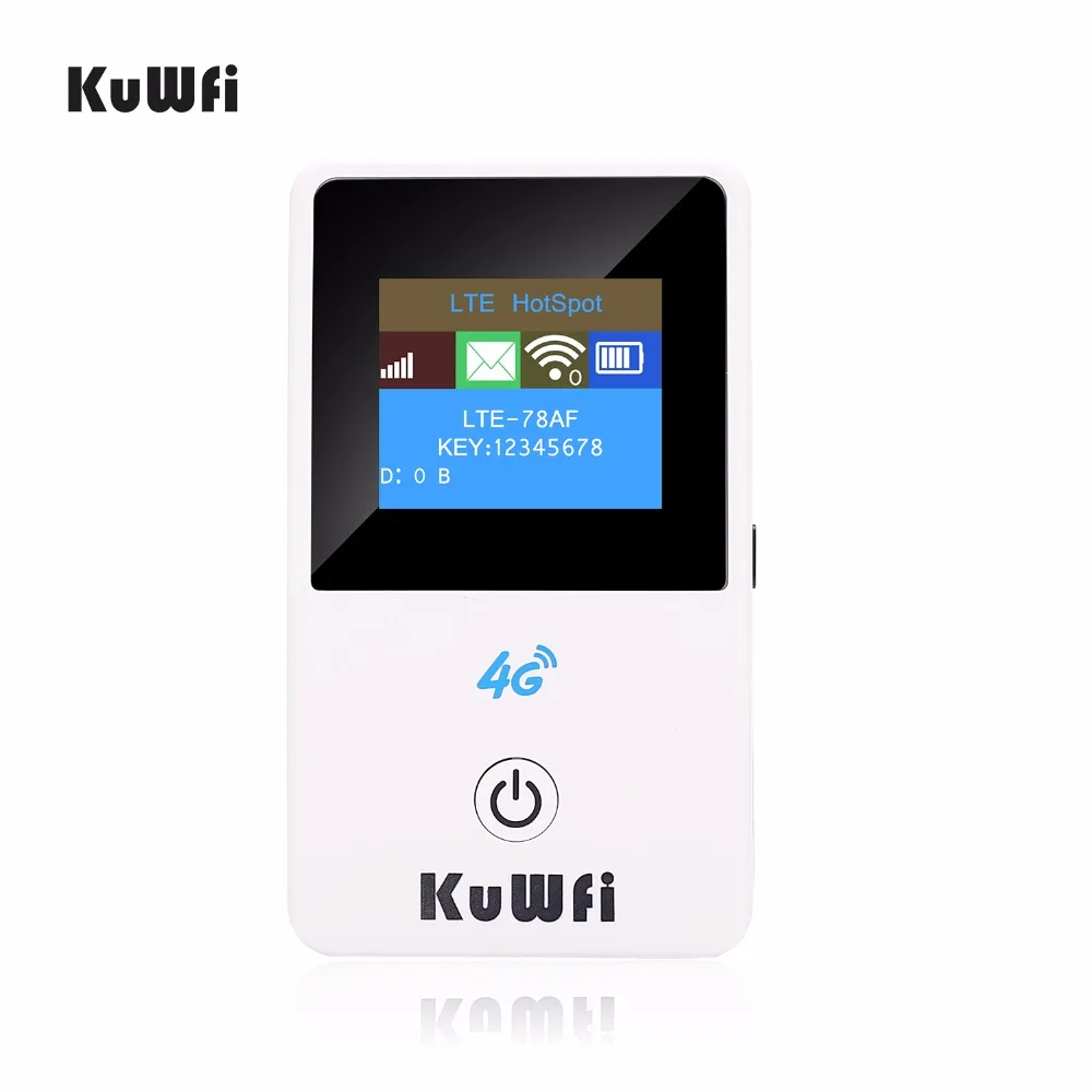 Беспроводной роутер KuWFi 4G разблокированный 3G/4G FDD/TDD Wifi мобильный Hotsport переносной