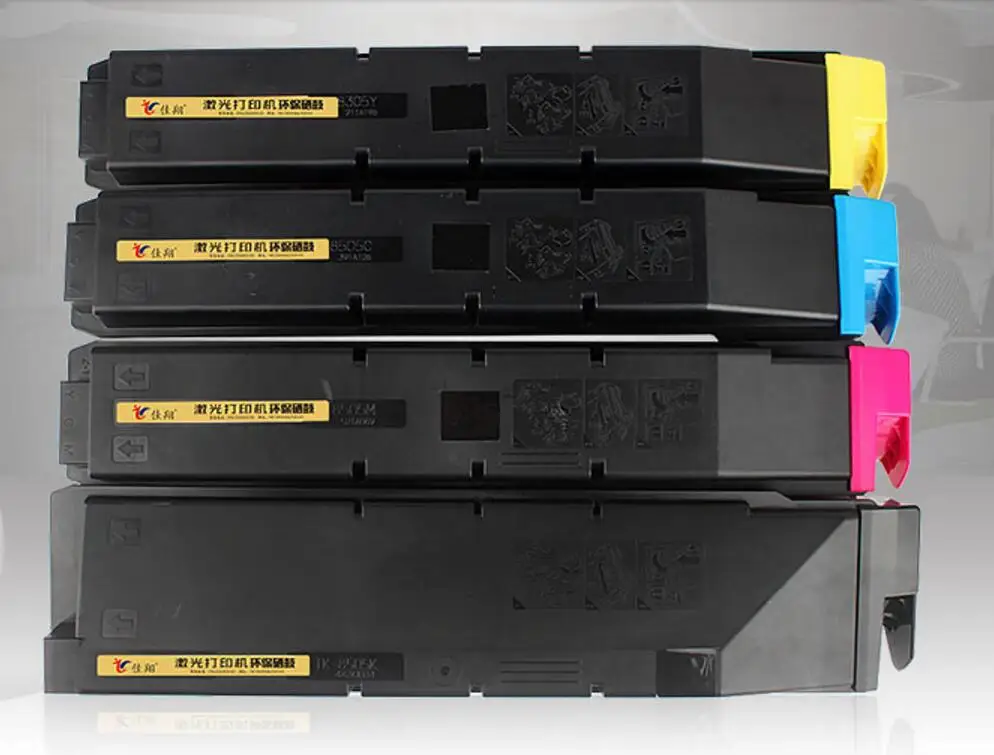 4 шт. новый совместимый тонер картридж TK8600/1/2/3/4 для Kyocera FS C8600/8650 цветной офисные