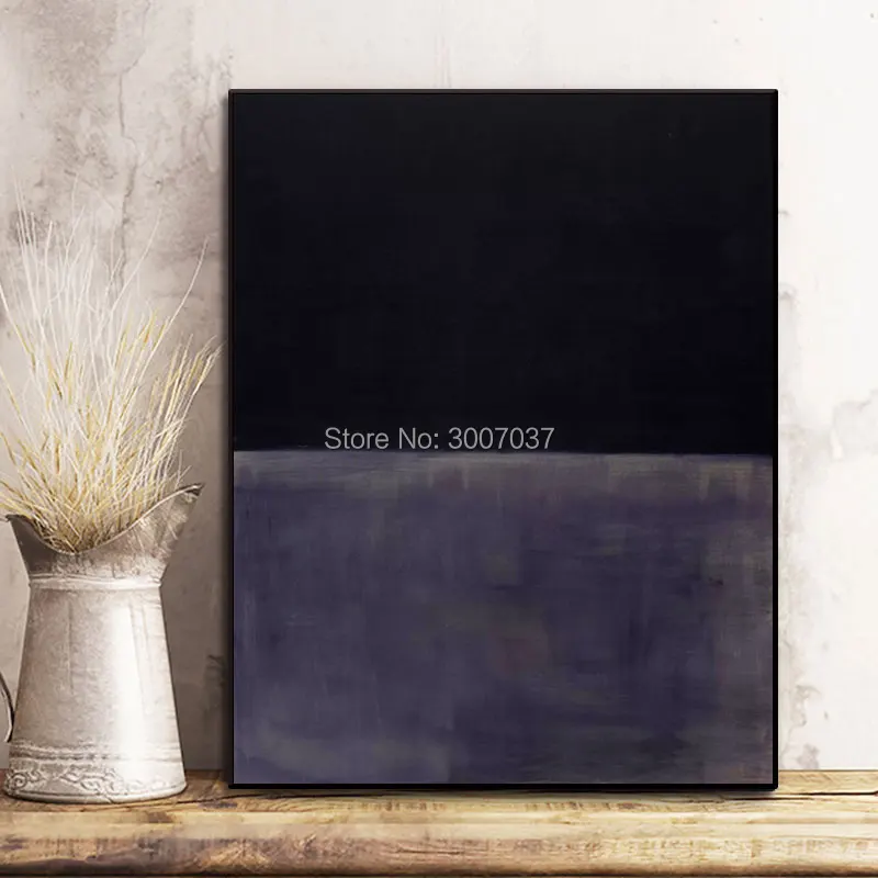 Ручная роспись Марка Ротко масляная Картина на холсте без рамы для домашнего